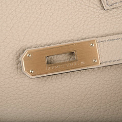 Birkin 35 HSS Bi-Color Bag Trench / Rose Jaipur Brushed Gold Hardware
