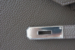 Birkin 35 Bag Ecorce (Bark)Taupe Togo Palladium