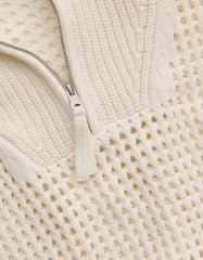 Viertel-Reißverschluss-Pullover