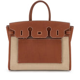 Birkin 35 L'Envers Edition Fauve Barenia Faubourg Palladium Hardware
