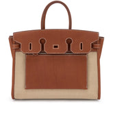 Birkin 35 L'Envers Edition Fauve Barenia Faubourg Palladium Hardware