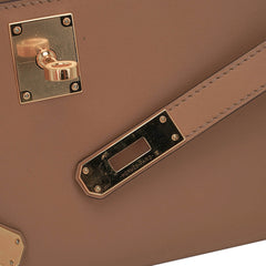 Limited Edition Kelly Cut Bag Biscuit with Gold Hardware