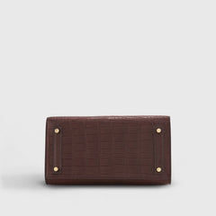Birkin 20 Alligator Havane Gold Hardware Matte