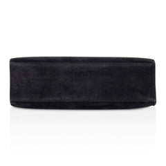 Kelly Pochette Black Doblis Suede Palladium