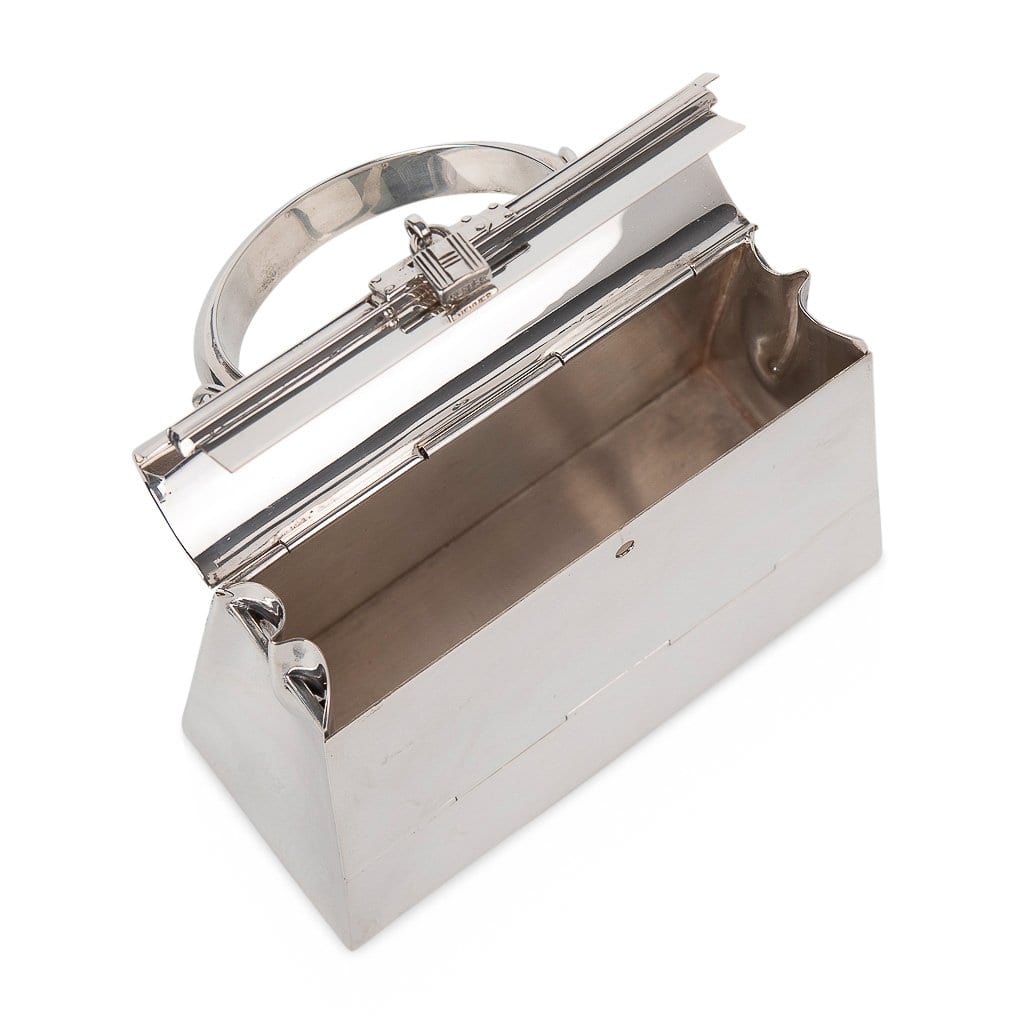 Kelly 15 Bag Sterling Silver Vintage Limited Edition Chaine D’Ancre Strap